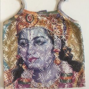 Crop top Indu god shiva yoga size xs